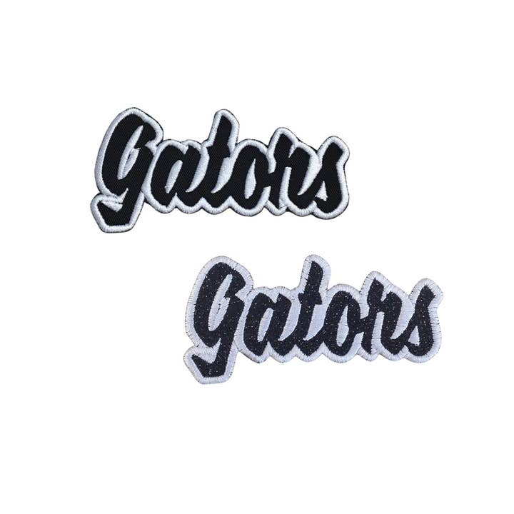 CUSTOM: Gators, Mascots, Names, Embroidered Iron on Patch and other Purchase Wholesale gators patch. Free Returns & Net 60 Terms on Faire trending on Faire.