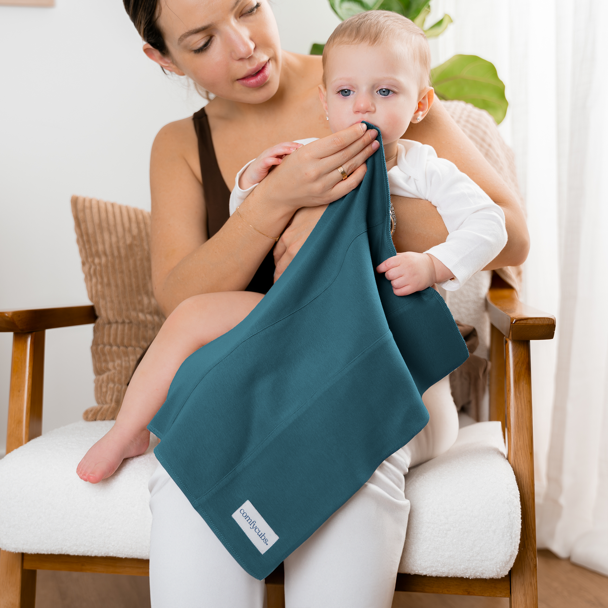 Comfy Cubs - Wholesale Burp Cloth - Baby - Baby Burp Cloths Set, Large 6-Layer, 100% Cotton Comfy Cubs37