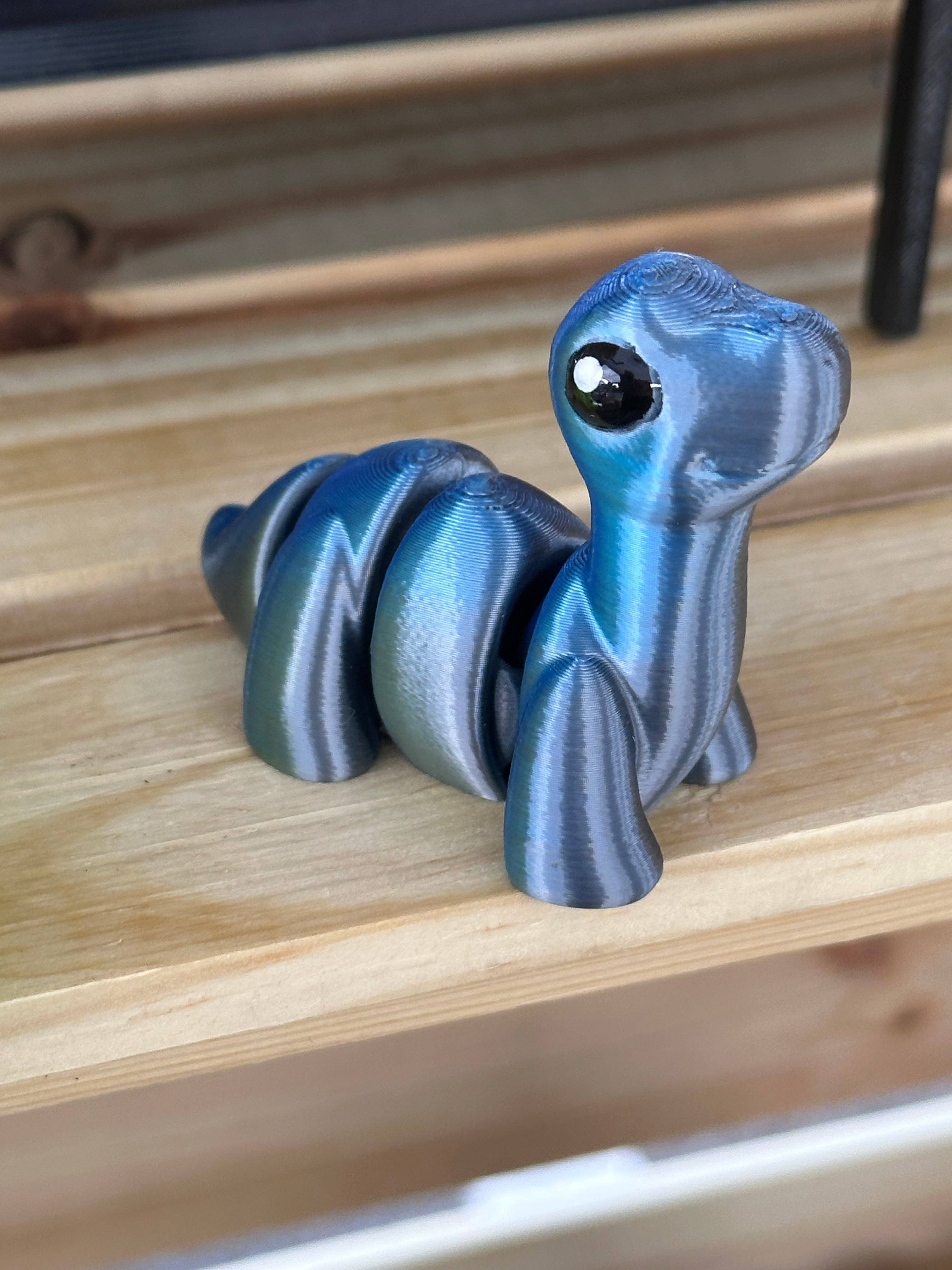 LNZ Custom Design - Wholesale Keychain - Kids - Baby Brontosaurus3