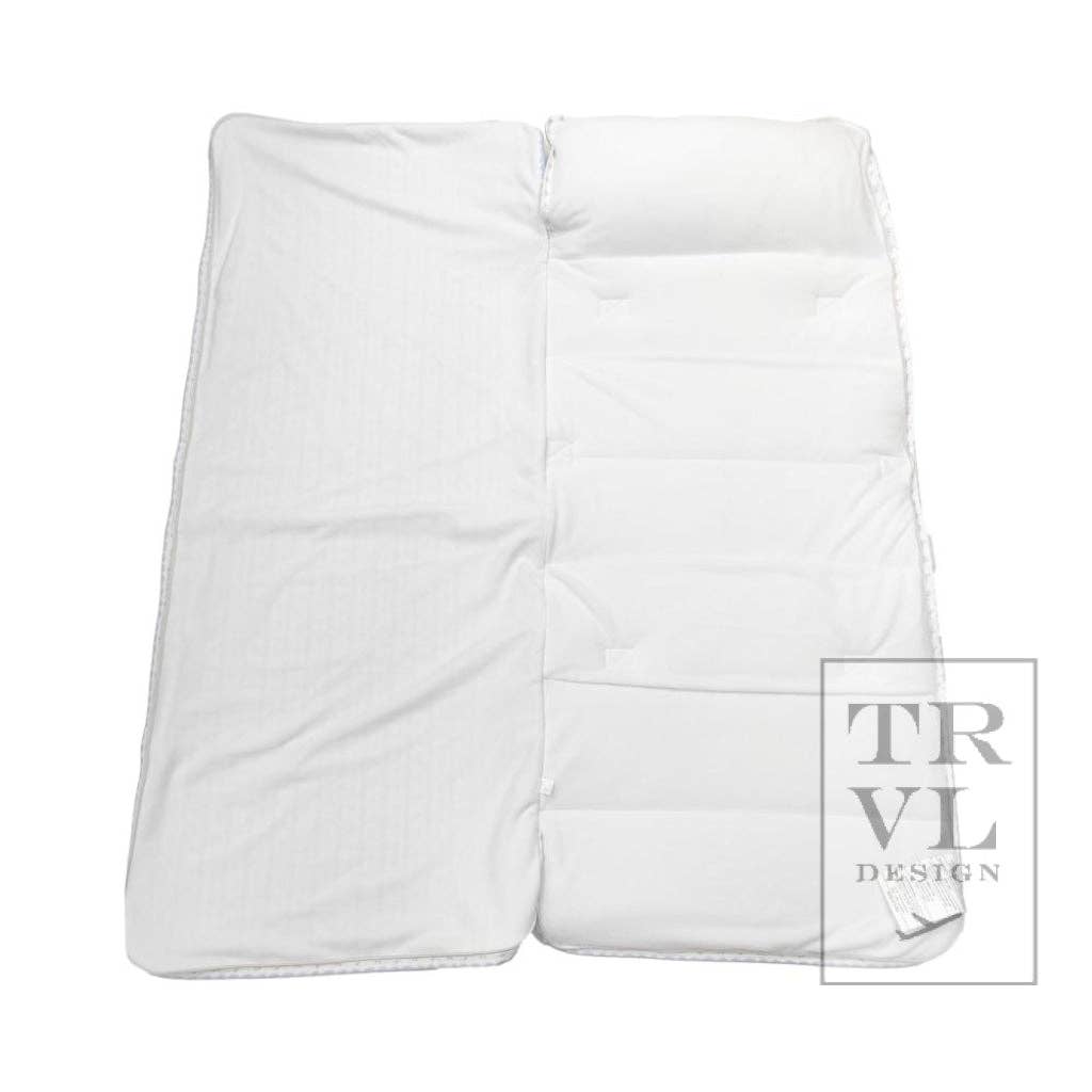 TRVL Design - Wholesale Nap Mat - Kids & Baby - Nap Mat - Rest Up! Ribbon Floral Blue5