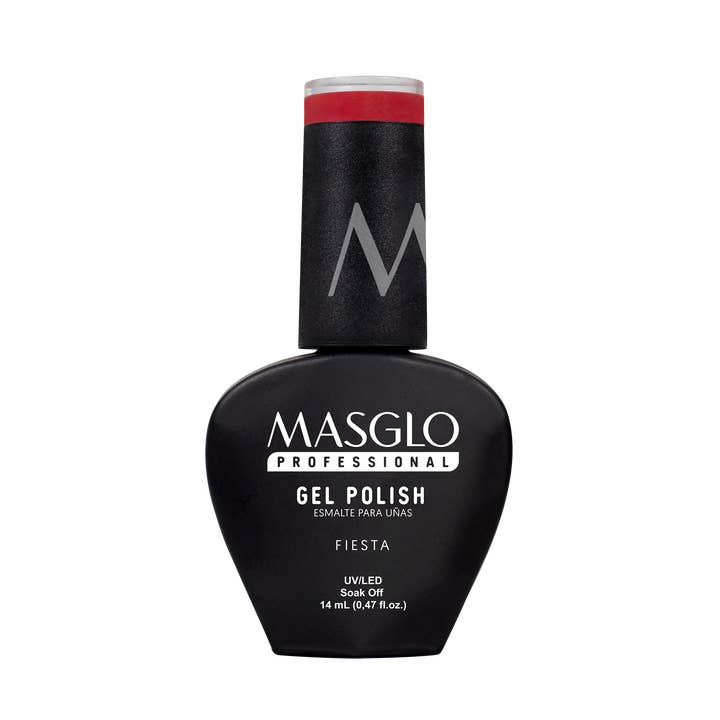 MASGLO GEL POLISH Smalto per unghie Fiesta semipermanente da 14 ml per la vendita all'ingrosso da parte di CARELAB