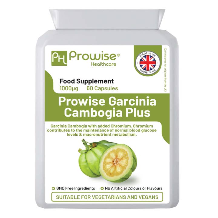 Prowise Healthcare - Wholesale Oral Supplement/Vitamin - Garcinia Cambogia Plus with Added Chromium 1000mg 60 Capsule