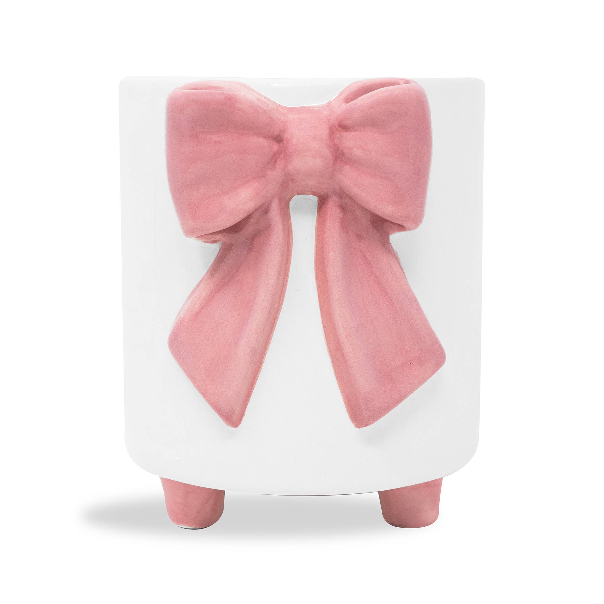 Steel Mill and Co. - Vente Jardinière - Jardinière à pied, Nœud rose4