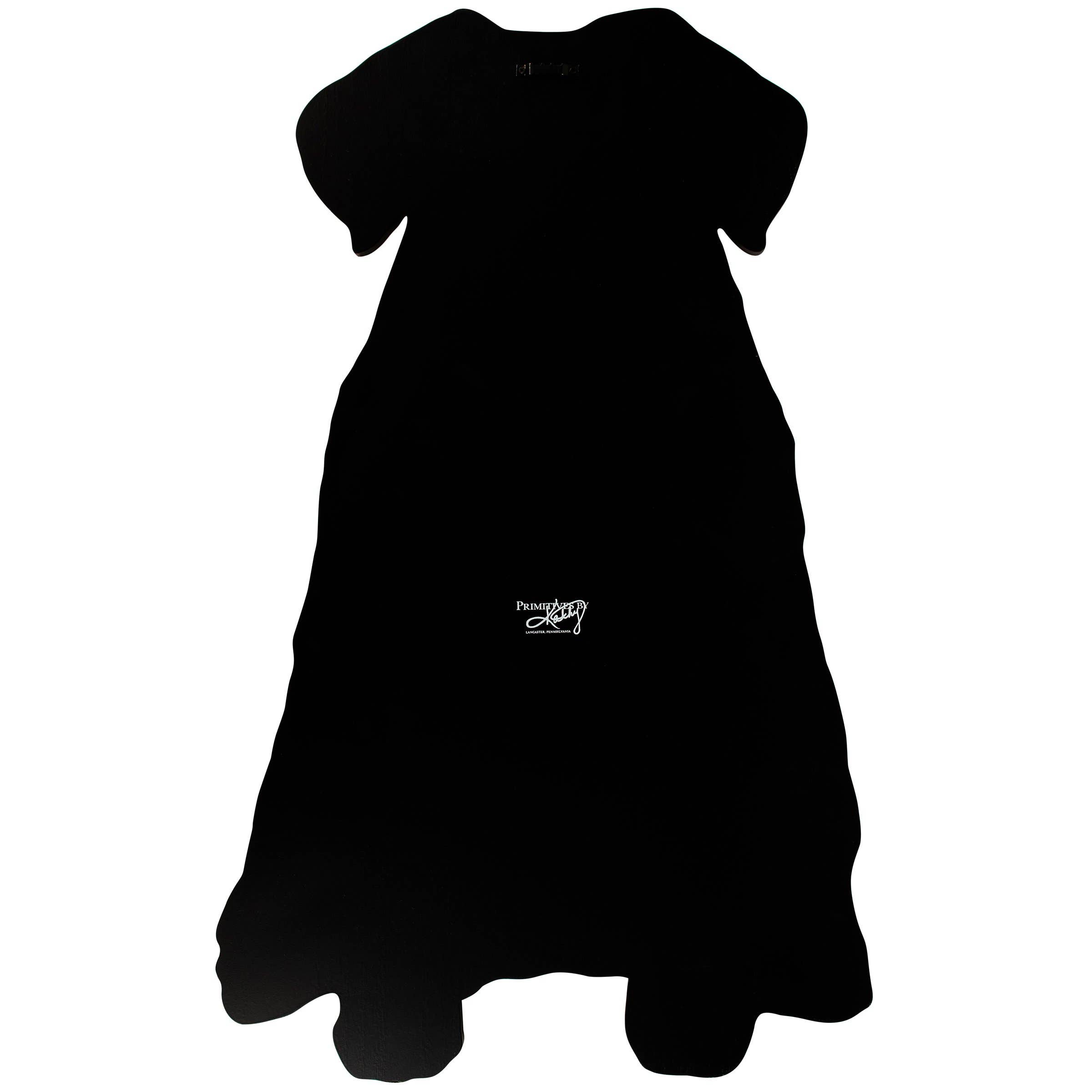 Primitives by Kathy - Wholesale Outdoor Sign - Ghost Dog Porch Leaner1