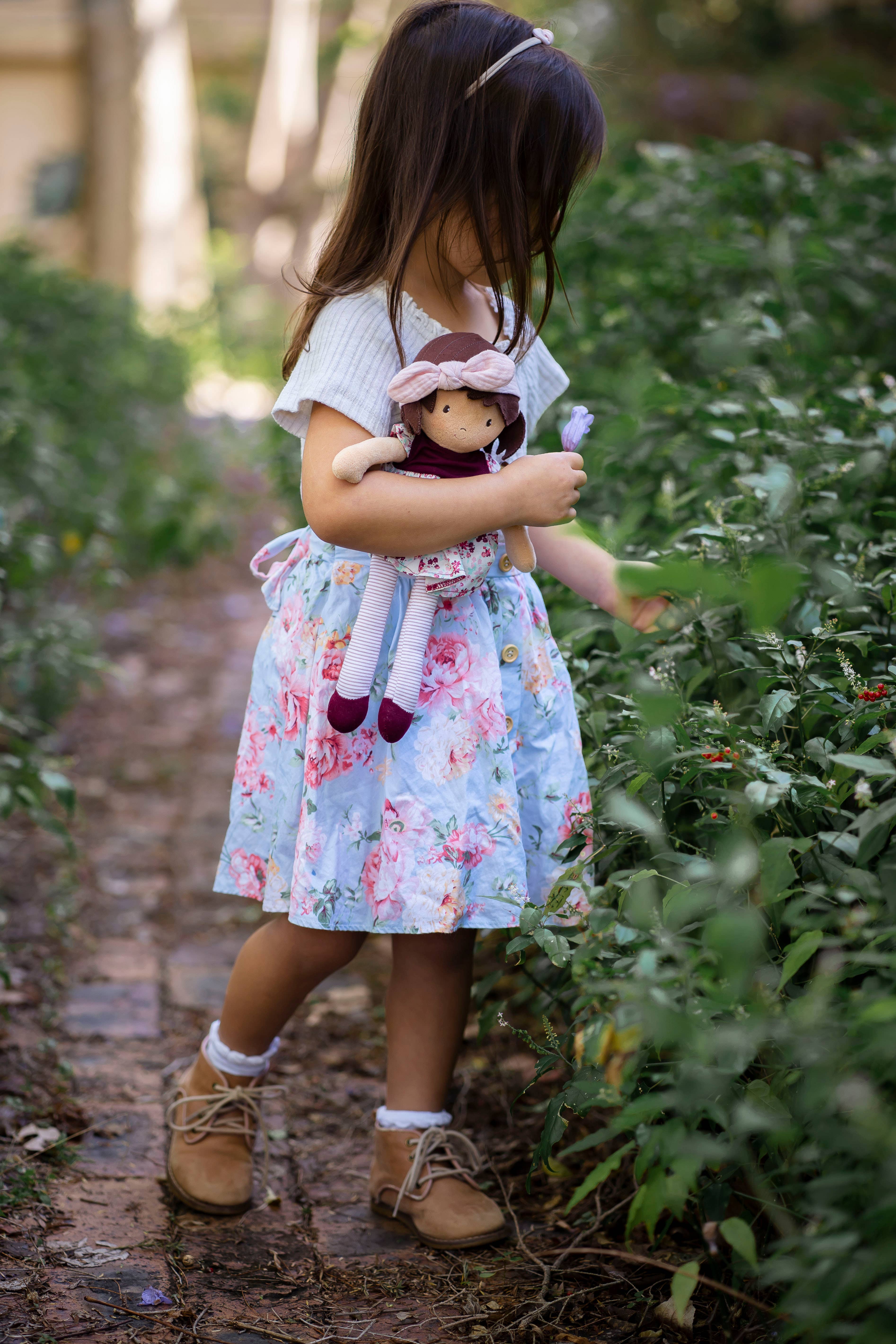 Tikiri Toys LLC - Wholesale Doll - Kids - Selina Brown Hair Doll8