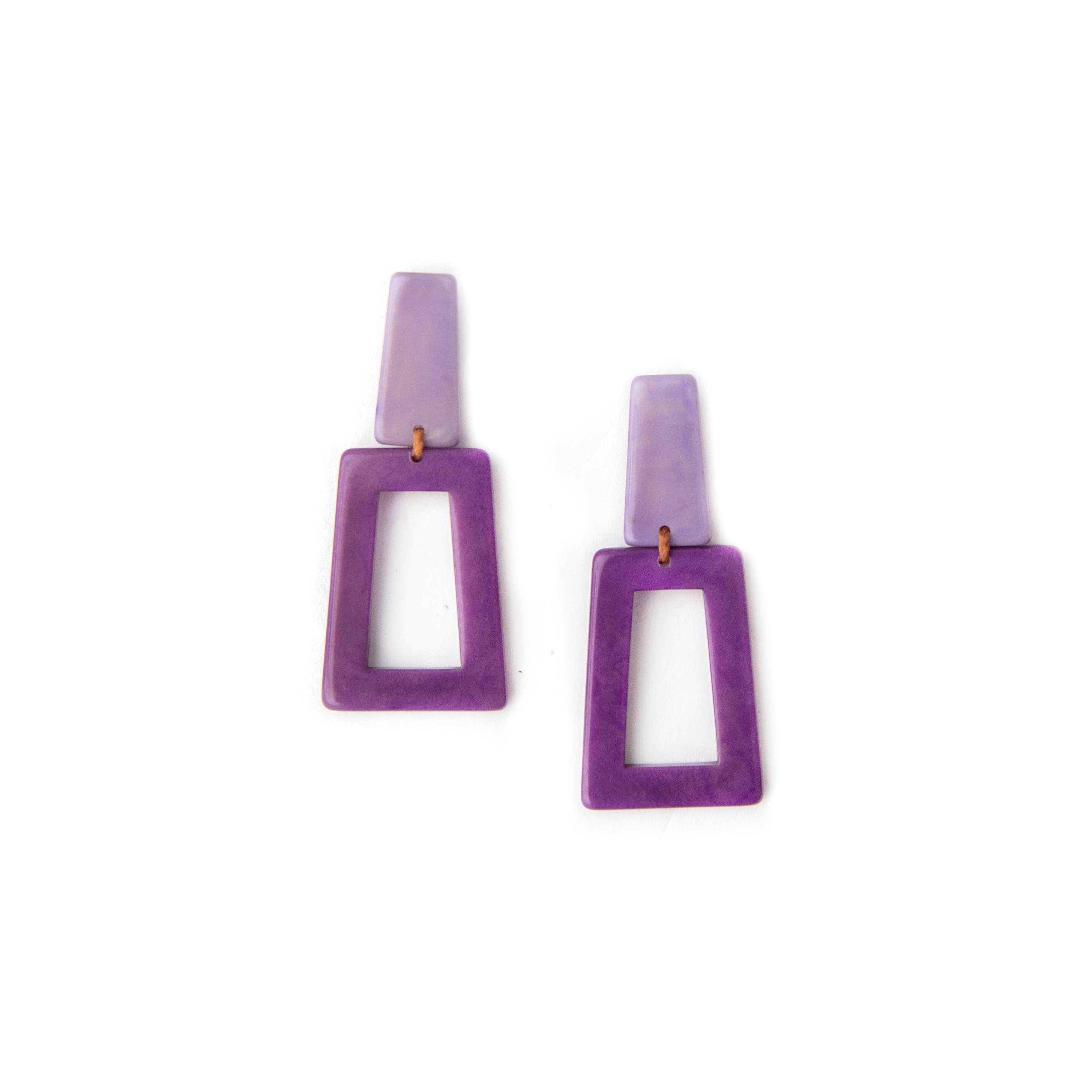 Organic Tagua Jewelry - Wholesale Dangle Earrings - Danielle Earrings2