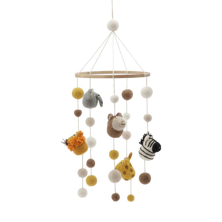 Mobile Safari Animals for wholesale by Gry and Sif