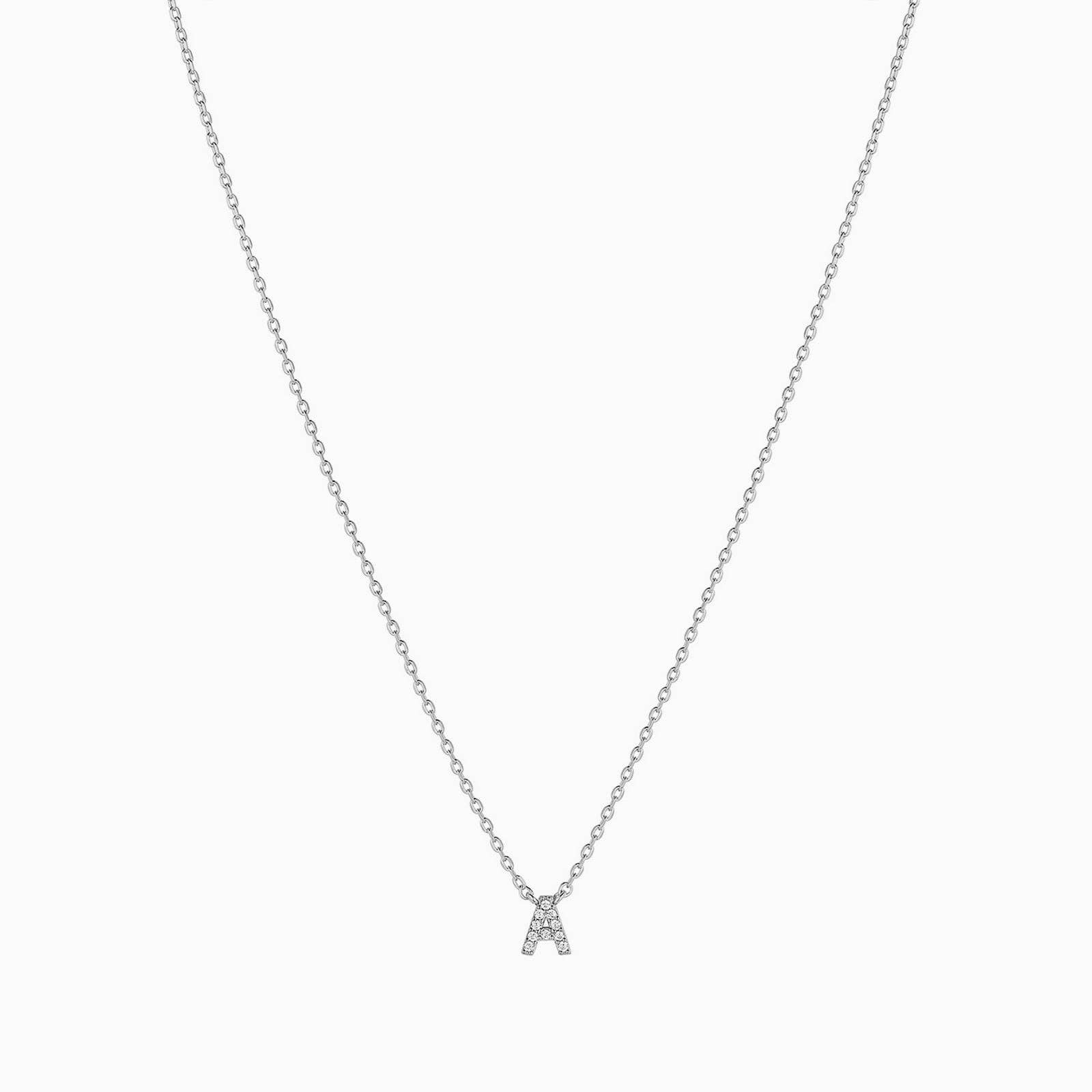 Bearfruit Jewelry - Wholesale Pendant/Charm Necklace - Crystal Initial Necklace0