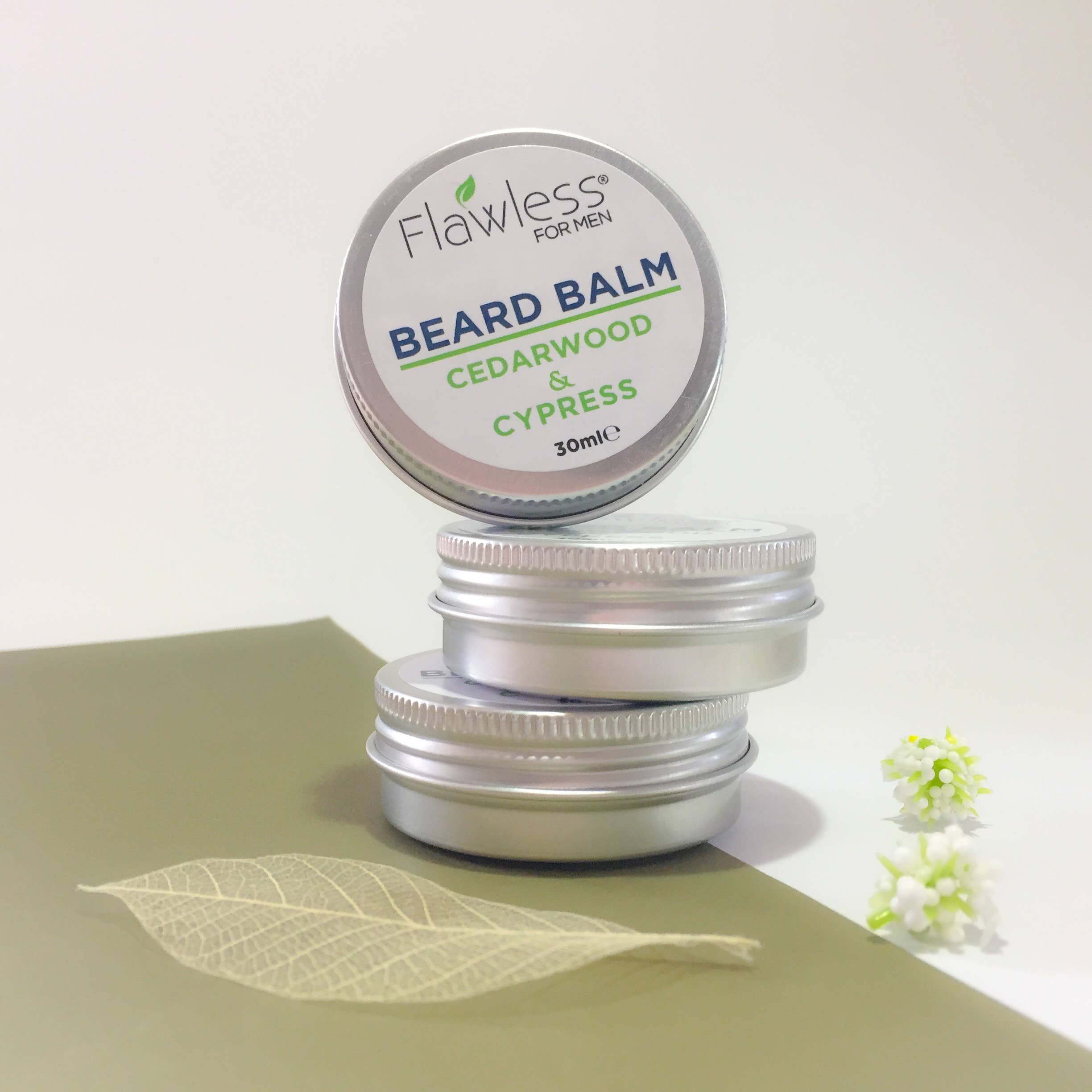 Flawless – wholesale Beard styling product – Beard Balm / Butter - Cedarwood and Cypress1