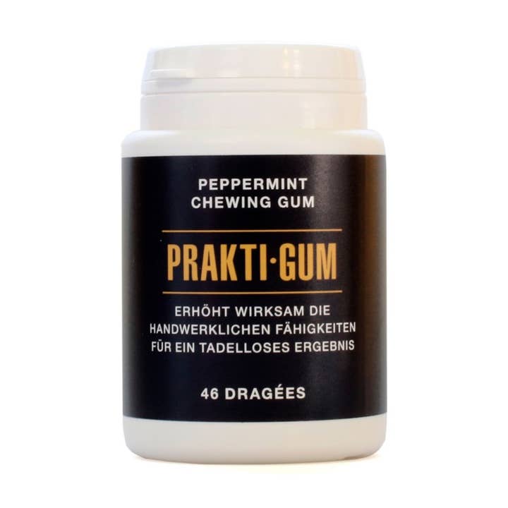 „Prakti gum“ tyggegummi for engroshandel hos Dr. P. Lacebo