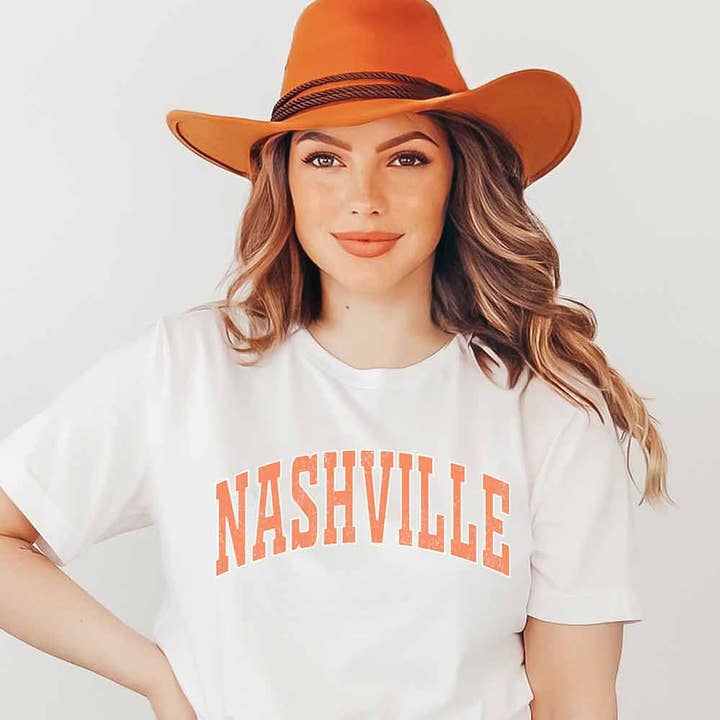 Nashville Graphic Tee for engroshandel hos Jaylanie