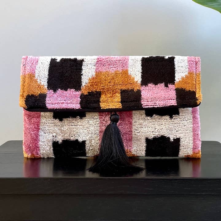 Mila∞Miro by Emelie – wholesale Clutch bag – women's – Ikat Clutch Bag Catania0