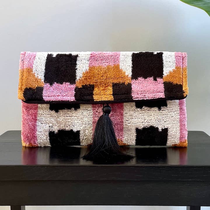 Mila∞Miro by Emelie - Wholesale Clutch Bag - Women's - Ikat Clutch Bag Catania0