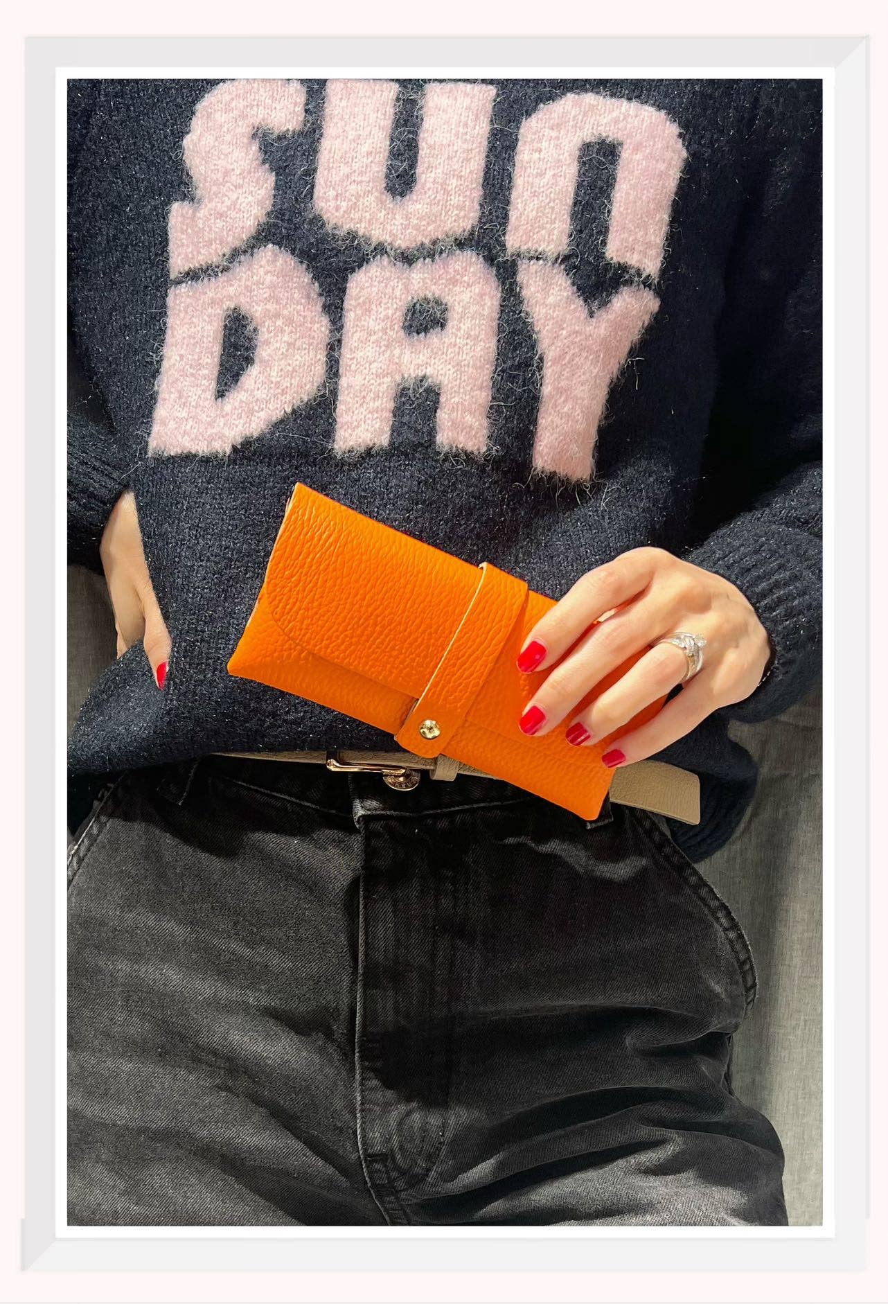 Z et Z – wholesale Eyewear cases & holders – Women's – Grained leather eyeglass case8