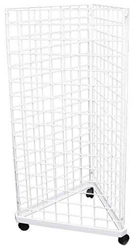 Only Hangers - Wholesale Retailer Display Stand/Case - Triangle Wire Gridwall Panel Display Rack with Casters1