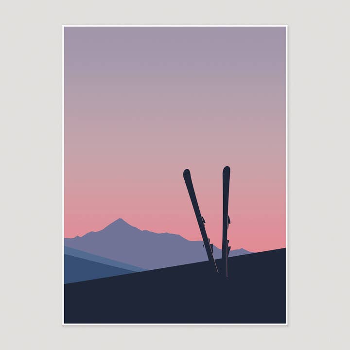 Ski drucken für den Großhandel von Keeler & Sidaway