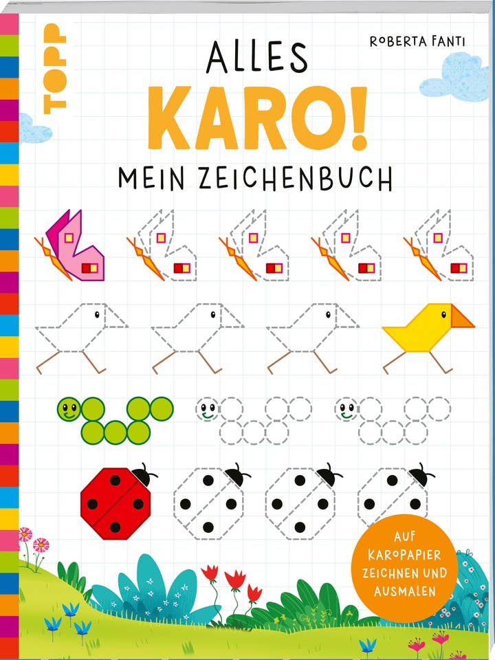 Alles Karo! Mein Zeichenbuch für den Großhandel von frechverlag TOPP & BusseSeewald