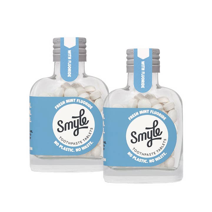 My Beauty World – wholesale Toothpaste – SMYLE Fluoride Toothpaste Tablets, 63 Tabs, Bottle