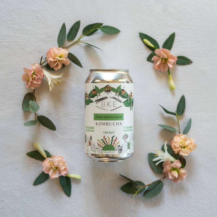BKE Kombucha - Wholesale Kombucha - Yerba Mate Kombucha - Case of 122