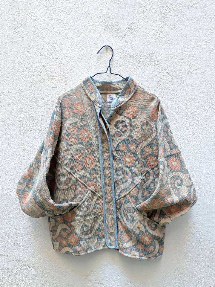 Indigo Collection - Wholesale Jacket - Women's - VINTAGE KANTHA JACKETS23