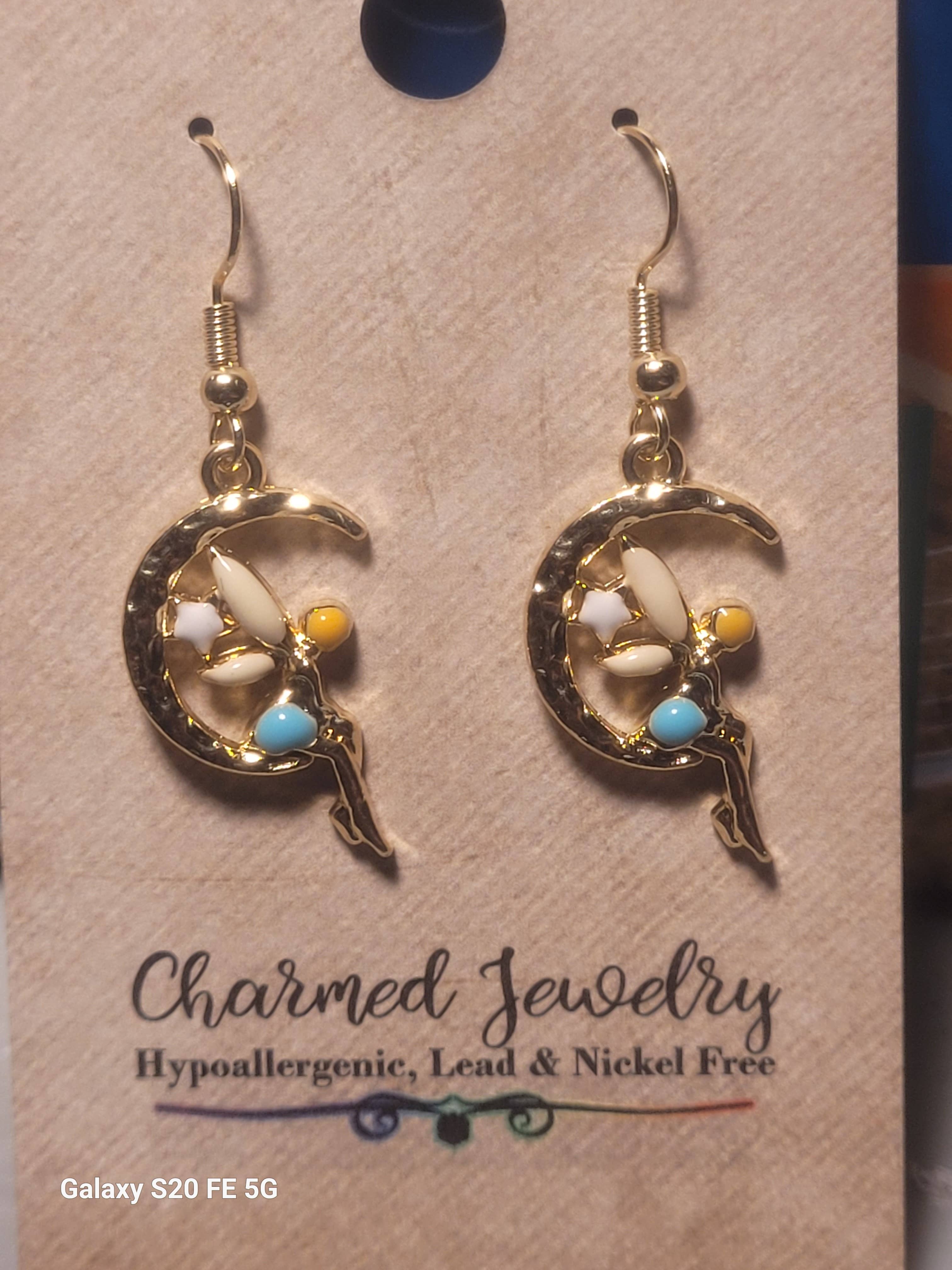 Con-Quest Crafts - Wholesale Dangle Earrings - Fairy Tale Princess Inspired Earrings &Necklaces21