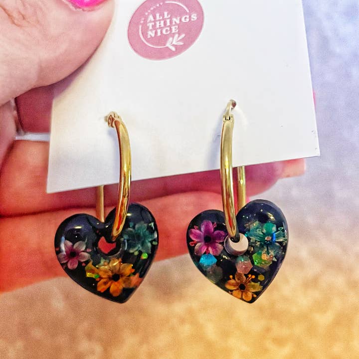 Chunky Hoop Earrings for wholesale by All Things Nice by Ashley