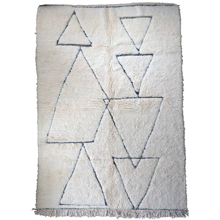 Safaa | 7 x 10 Beni Ourain Rug for wholesale by Azulike