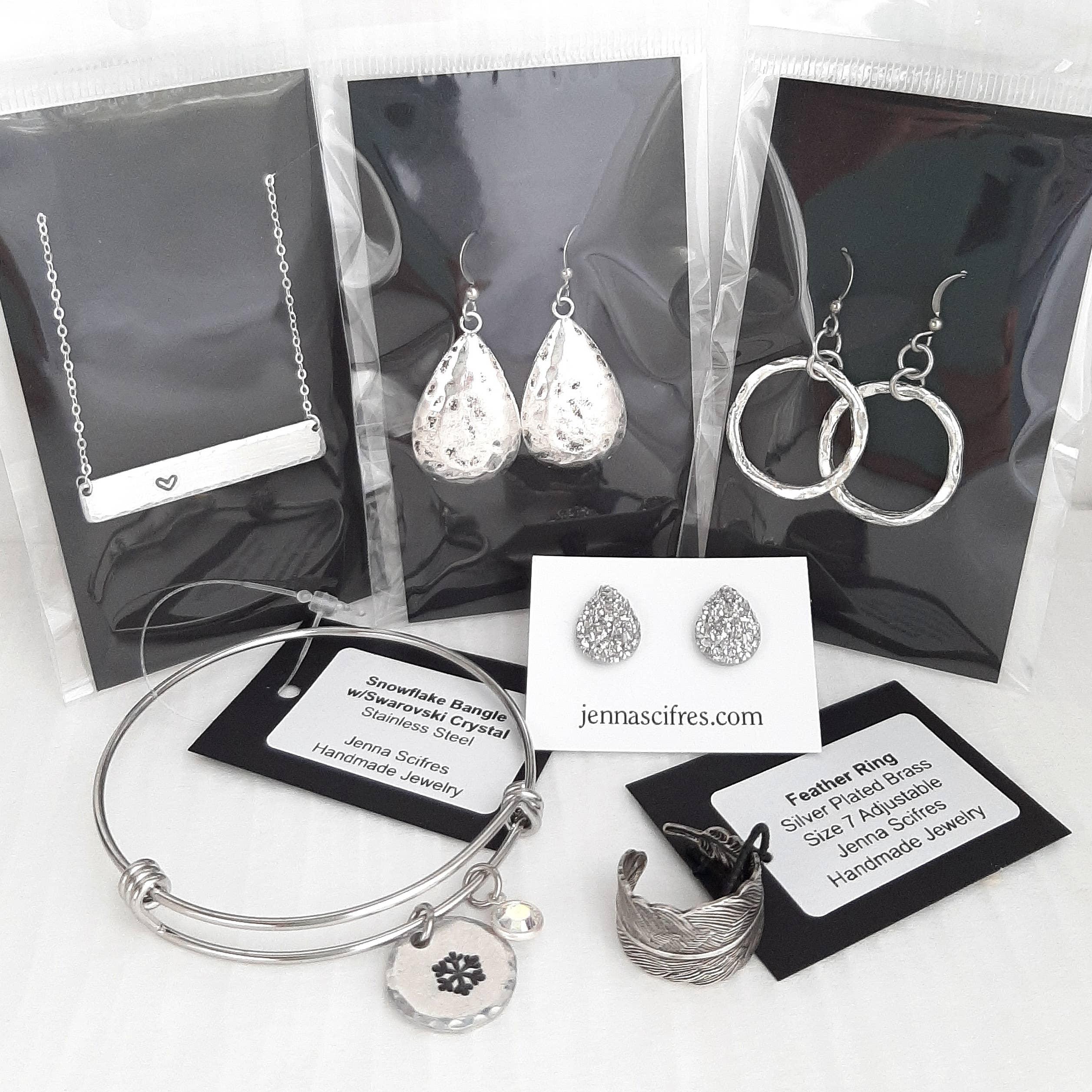 Jenna Scifres Handmade Jewelry - Wholesale Cocktail/Statement Ring - Silver Wing Ring4