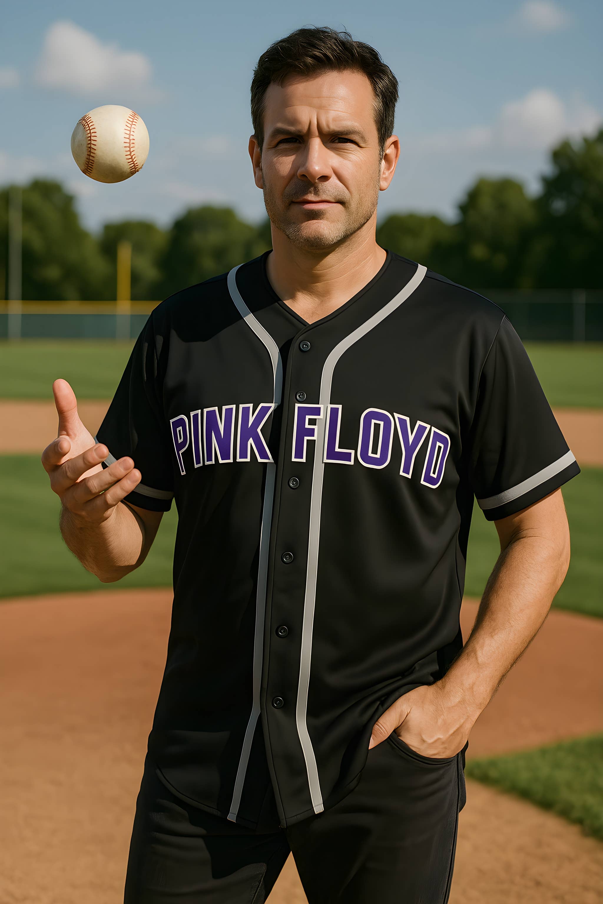 Official Store - Wholesale Jersey - Men's - Pink Floyd - Dark Side Men's Premium Baseball Jersey3