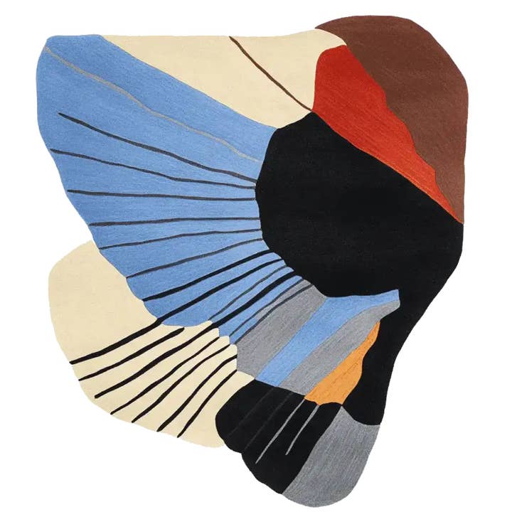 Strata Wing Formation Hand Tufted Rug for wholesale by Maia Homes