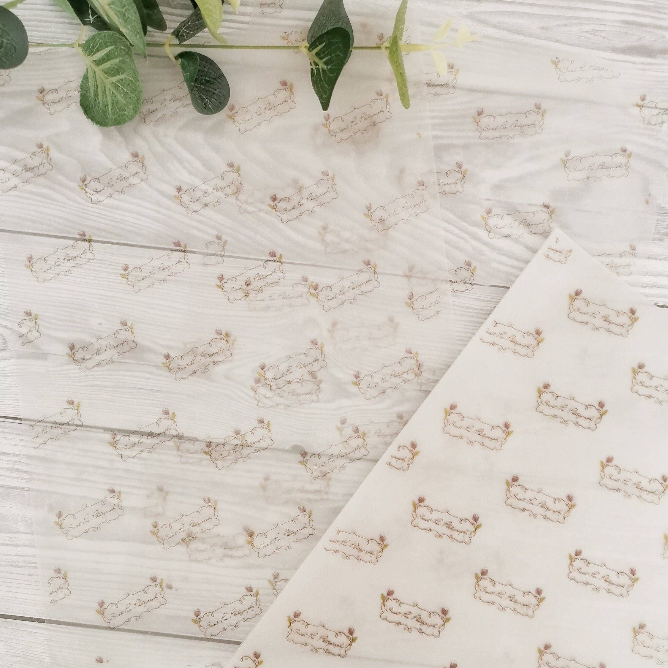 SR Creative Studio - Wholesale Flat Wrap - A4 Custom Logo Business Wrapping Paper Set3