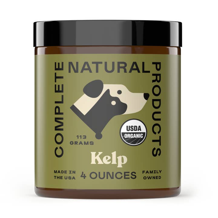 Complete Natural Products - Wholesale Pet Supplement - Cat/Dog - Organic Kelp Powder Supplement for Dogs & Cats