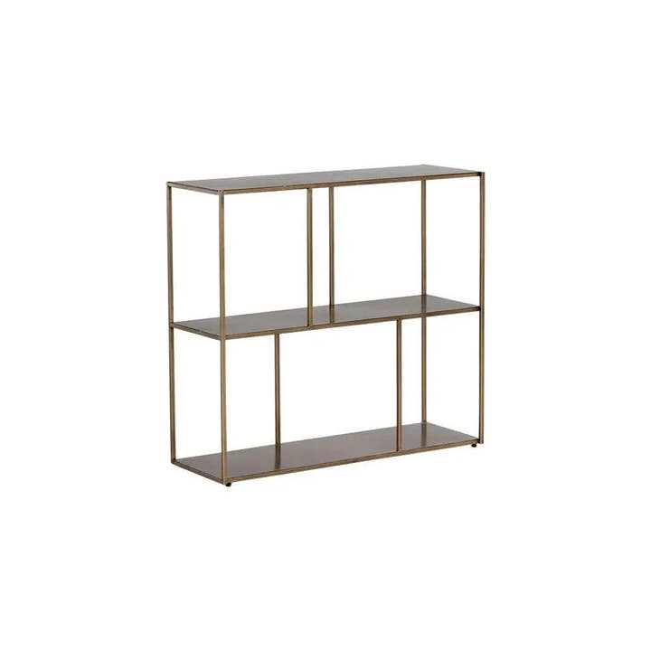 LOOMLAN - Wholesale Bookcase - Eiffel Stylish Iron Low Bookcase10