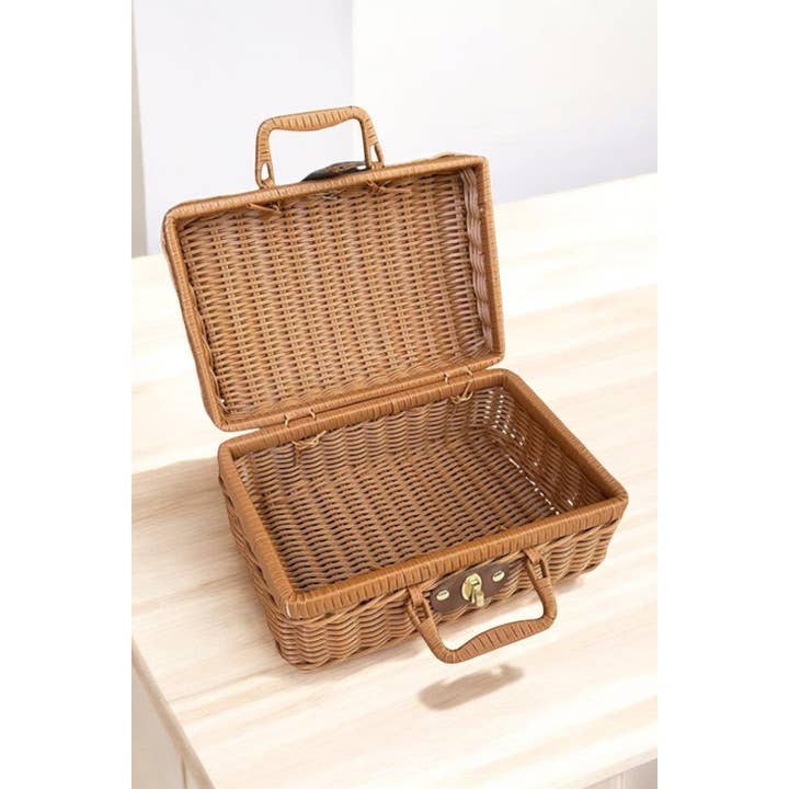 Nash Grey - Wholesale Beach Bag - Lydia Rattan Woven Bag