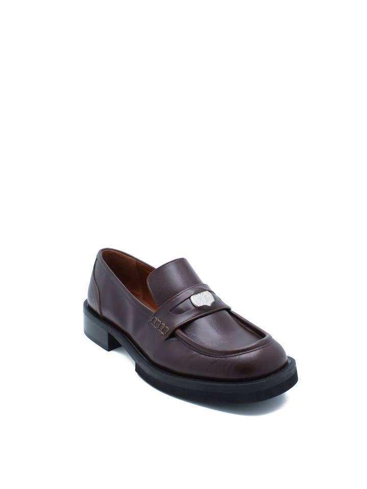 JJ HEITOR SHOES - Wholesale Loafers - Women's - DALLAS DK BROWN LOAFER3