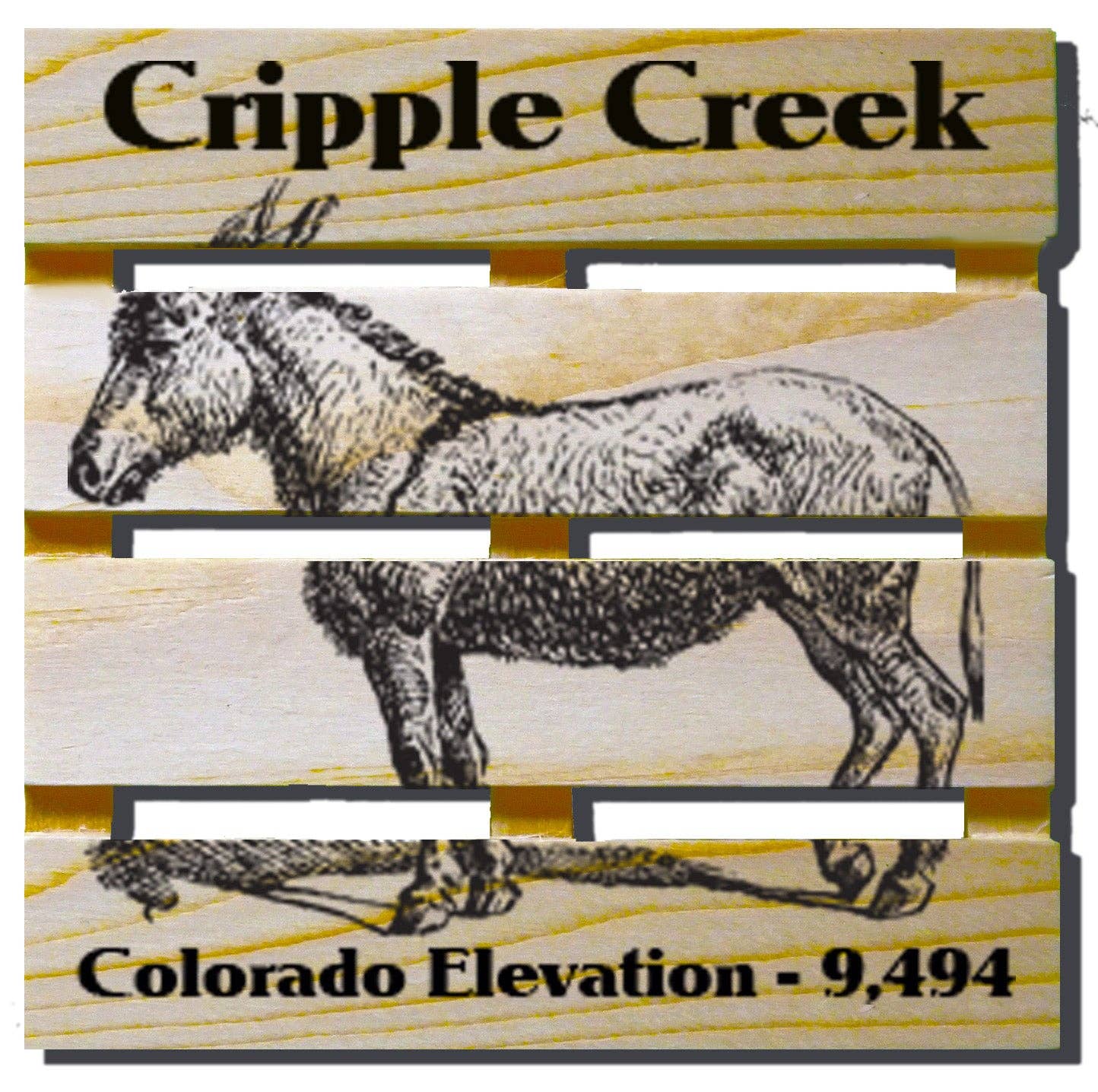 Winding Hills Designs - Wholesale Coasters - Mini Pallet Coaster - C260