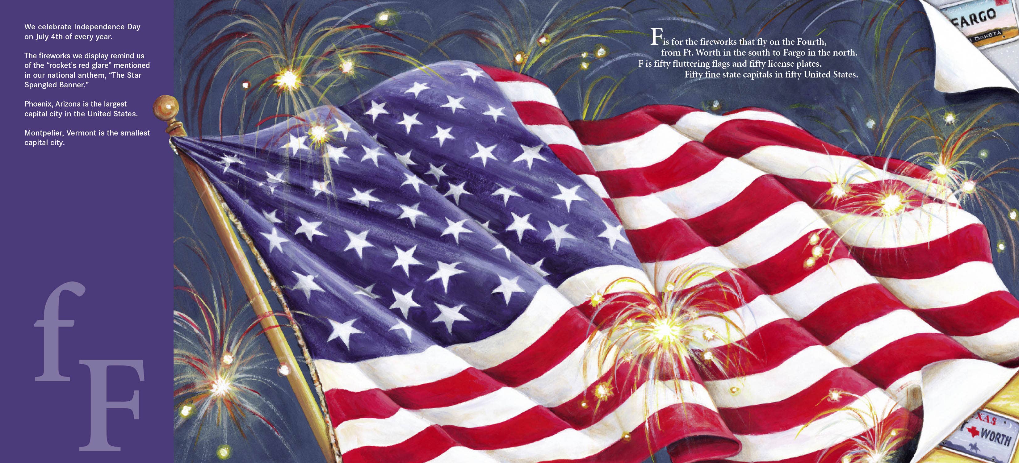 Sleeping Bear Press - Wholesale Early Reader Book (6-8) - A is for America: An American Alphabet Picture Book2