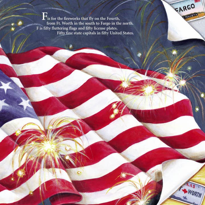 Sleeping Bear Press - Wholesale Early Reader Book (6-8) - A is for America: An American Alphabet Picture Book2