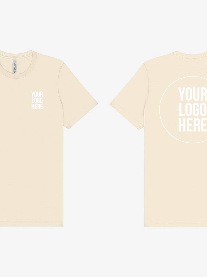 Benutzerdefiniertes Logo Bella+Canvas 3001 Unisex / Herren T-Shirt | 86 Farben für den Großhandel von TShirtGuys.com