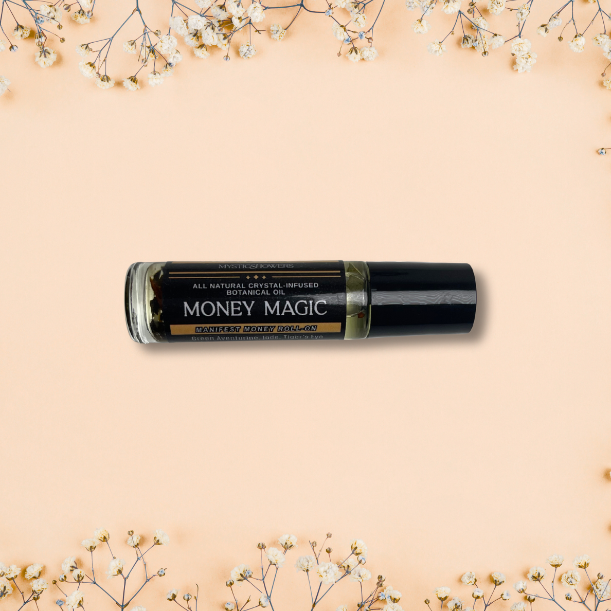 Mystic Showers - Wholesale Essential Oil Roll-On - Crystal Infused Essential Oils Roll On with Botanicals 6