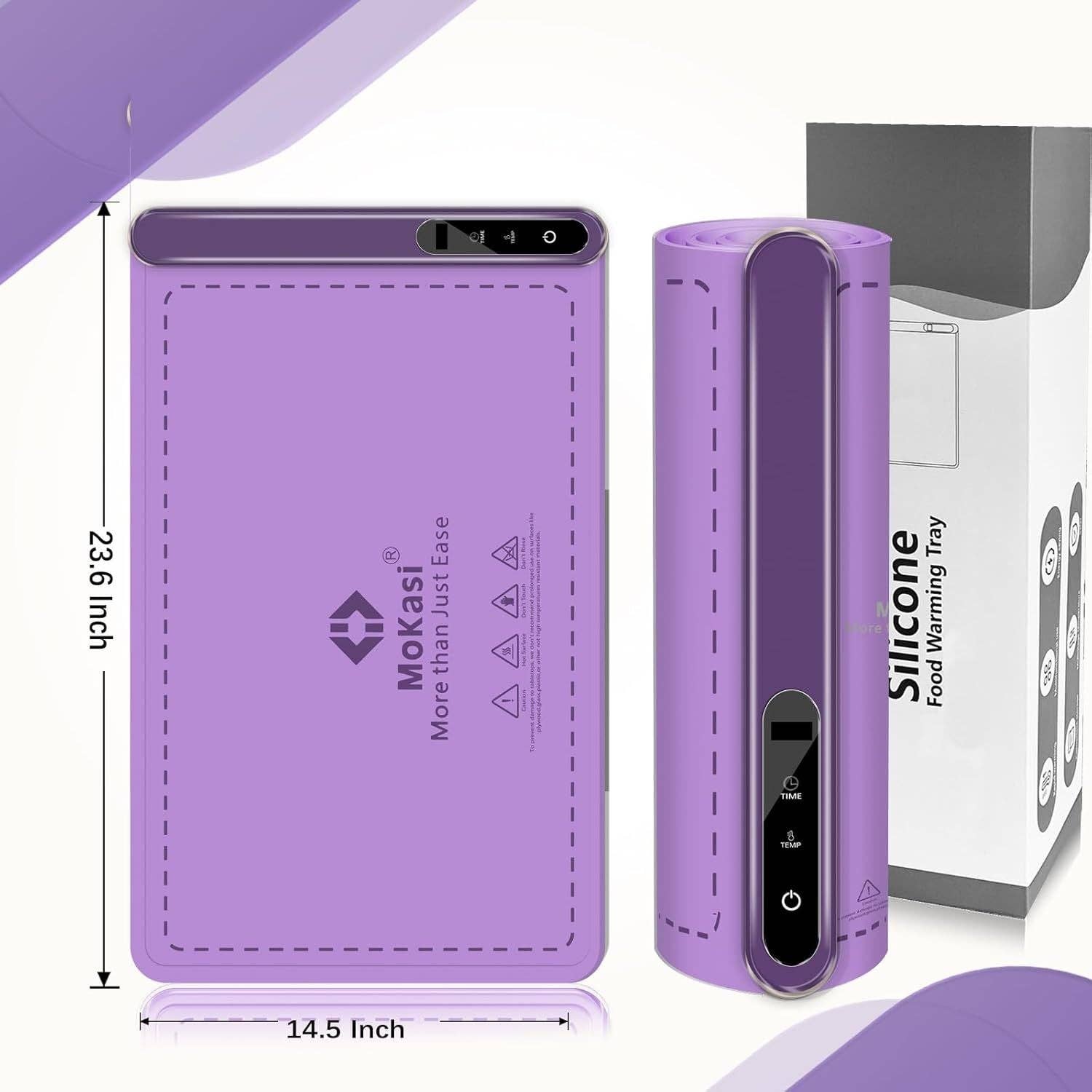 Hard Rock Health Stores - Wholesale Kitchen Appliance - Silicone Electric Roll Up Heating Tray Food Warmers Mat Portable Hot Plates to Keep Food Warm20