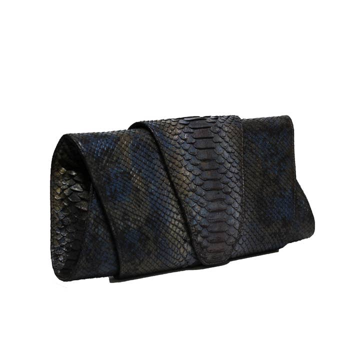 W. H. Petronela - Wholesale Clutch Bag - Women's - 2106 Python Clutch1