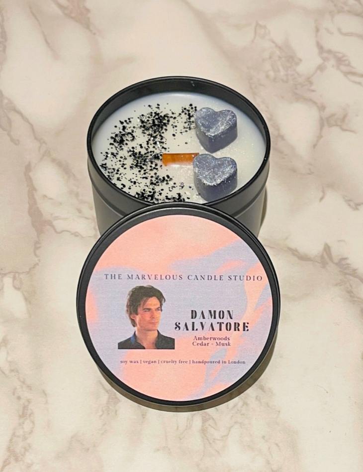 Marvelous Candle Studio - Wholesale Jar/Filled Candle - Damon Salvatore Candle0