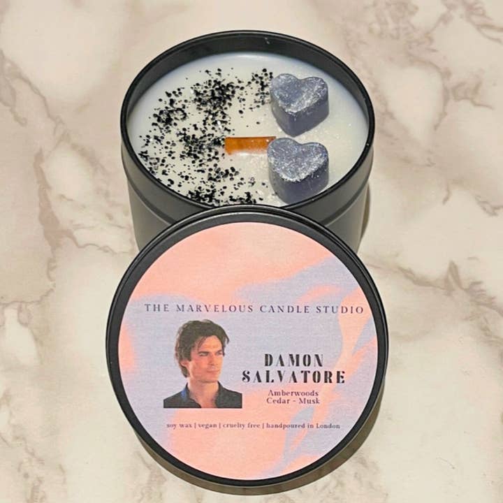 Marvelous Candle Studio – wholesale Jar/filled candle – Damon Salvatore Candle