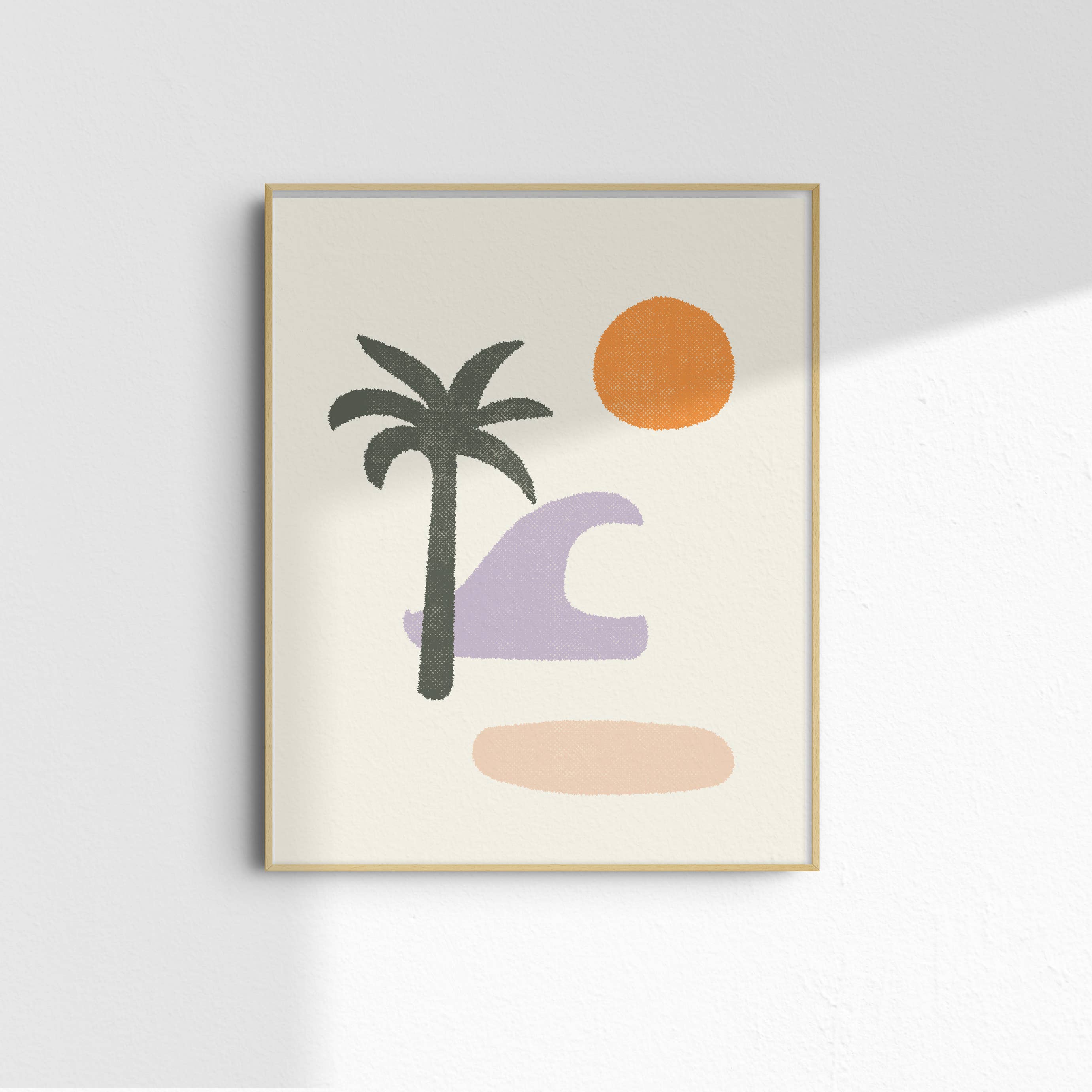Daydream Prints - Wholesale Art print - Minimalist Palm Art Print | Modern Surf Art | Minimalistic
