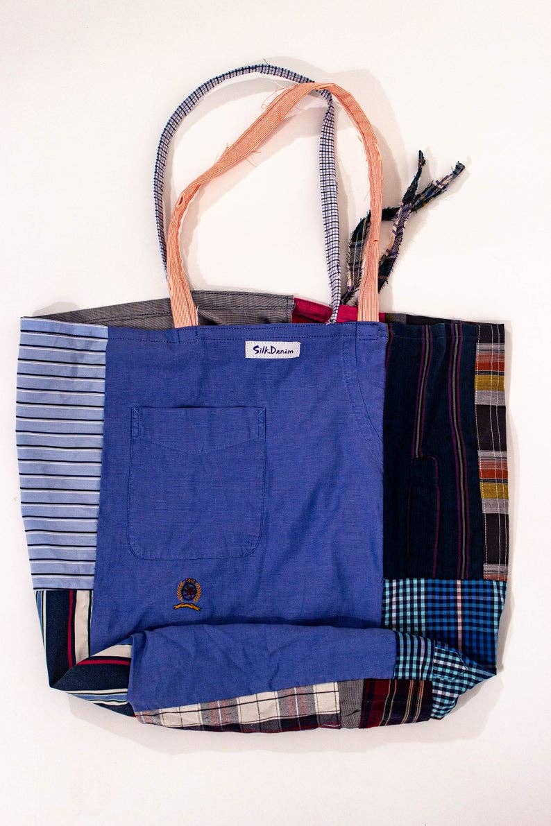 SilkDenim - Wholesale Tote Bag - Women's - Lightweight Packable Carry-All Tote3