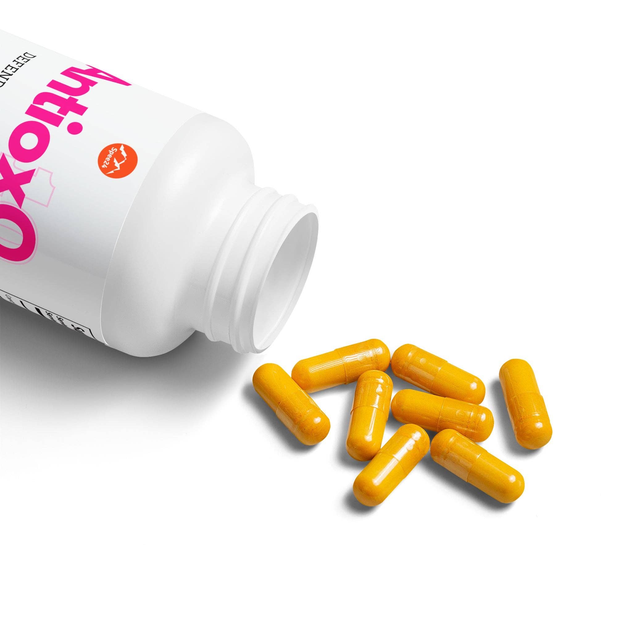 White bottle cap AntioxQ CoQ10 Ubiquinone Supplement (30 Capsules) for wholesale on Faire4