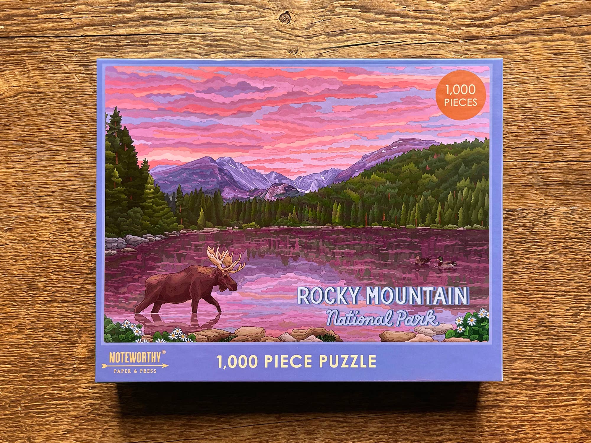 Noteworthy Paper & Press - Vendita all'ingrosso Puzzle - Adulti - Puzzle del Parco Nazionale di Rocky Mountain8