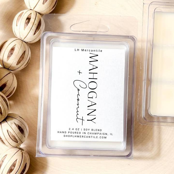 LH Mercantile - Wholesale Wax Melt - Mahogany + Coconut Wax Melt0