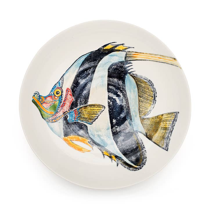 Fantastical Fish Large Serving Dish | Tableware for wholesale by BlissHome